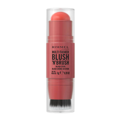 Rimmel London Multi-Tasker Blush'N'Brush blush stick - 250 Coral Dust afbeelding