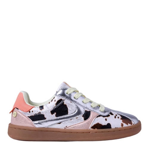 Gioseppo sneakers met koeienprint zilver/roze Multi Meisjes Imitatieleer - maat 36 afbeelding