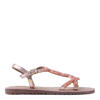 Gioseppo leren sandalen roségoud