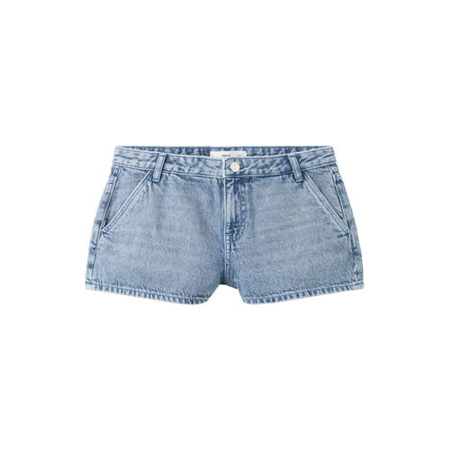 MANGO TEEN denim short medium blue denim Korte broek Blauw Meisjes Katoen - maat 38 afbeelding