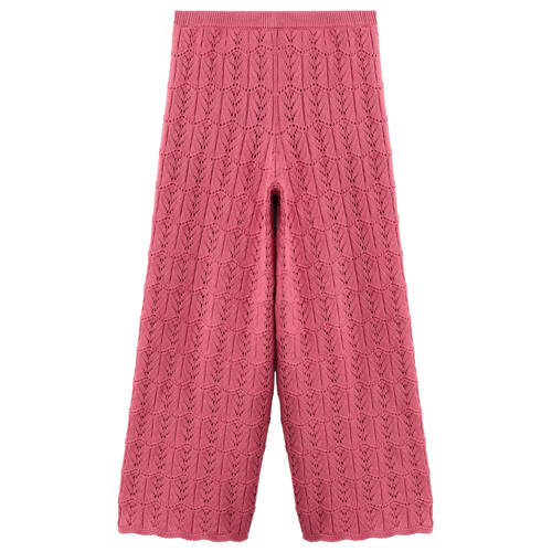 Mango Kids casual broek roze Meisjes Katoen Effen - maat 140 afbeelding