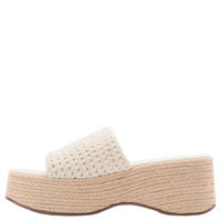 thumbnail: MANGO TEEN plateausandalen beige
