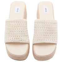 thumbnail: MANGO TEEN plateausandalen beige