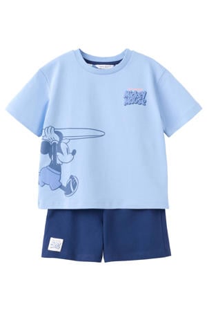 Mickey Mouse shortama blauw
