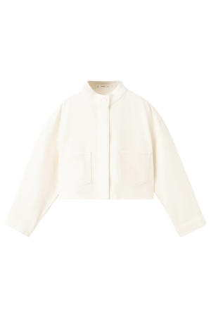 denim zomerjas beige