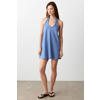 MANGO TEEN halterjurk blauw