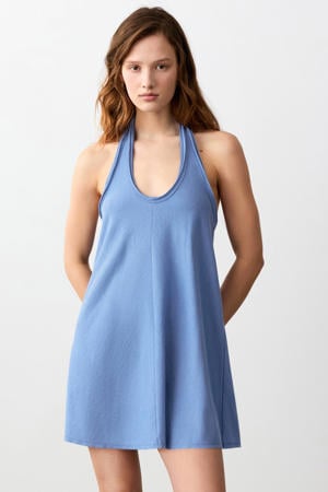 halterjurk blauw