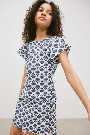 korte jurk blauw