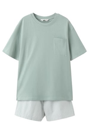 shortama groen/wit