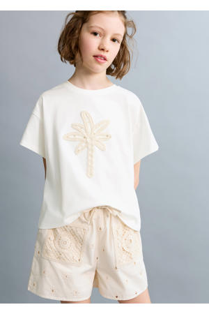 casual short beige ajour