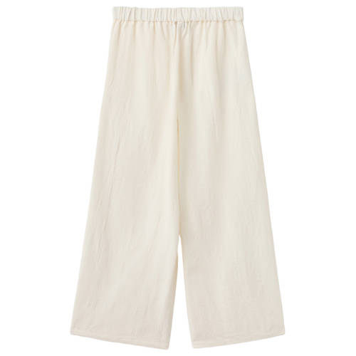 Mango Kids casual broek beige Meisjes Katoen Effen - maat 116 afbeelding