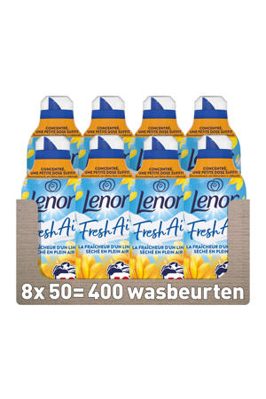 Wasverzachter Zonnestralen - 8 x 700 ml - 8 x 50 Wasbeurten - 400 wasbeurten
