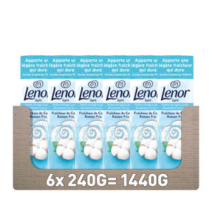 Light Geurbooster Katoenfris - Geurparels - 6 x 240 gram