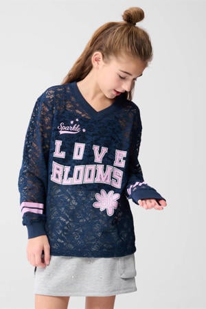 longsleeve donkerblauw