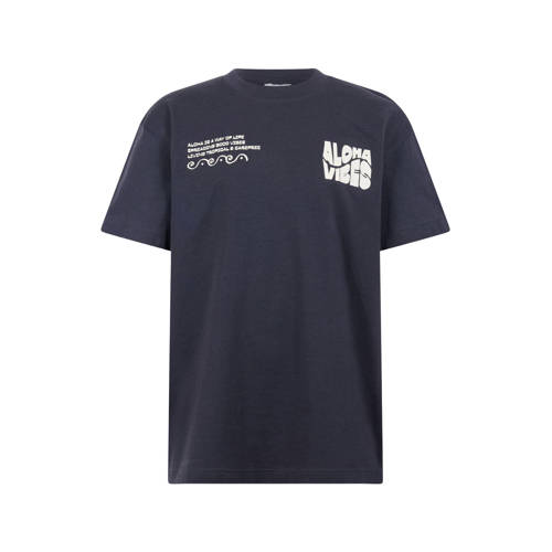 Shoeby T-shirt antraciet Grijs Meisjes Katoen Ronde hals Printopdruk - maat 122/128 afbeelding