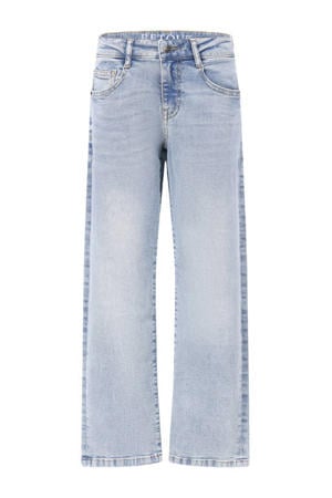 loose fit jeans light blue denim