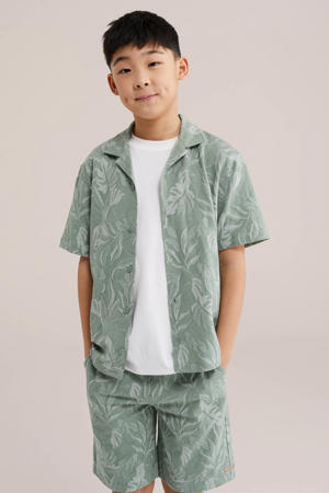 casual overhemd groen