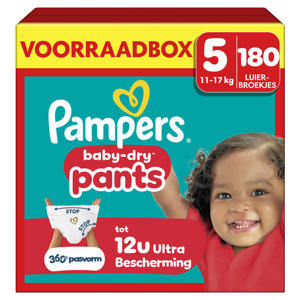Maat 5 voorraadbox 180 luierbroekjes