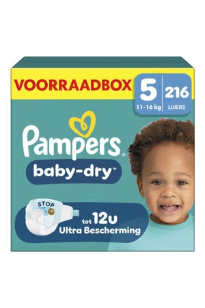 Maat 5 voorraadbox 216 luiers