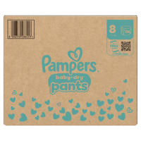 thumbnail: Pampers Baby-Dry Maat 8 voorraadbox 136 luierbroekjes