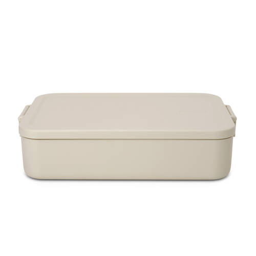 Brabantia Make & Take lunchbox - Large - Kunststof - Soft Beige Broodtrommel afbeelding