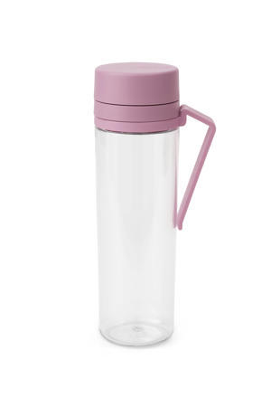 Make & Take waterfles - met Zeef - 0,5 l - Lilac Pink