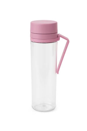 Make & Take waterfles - met Zeef - 0,5 l - Lilac Pink