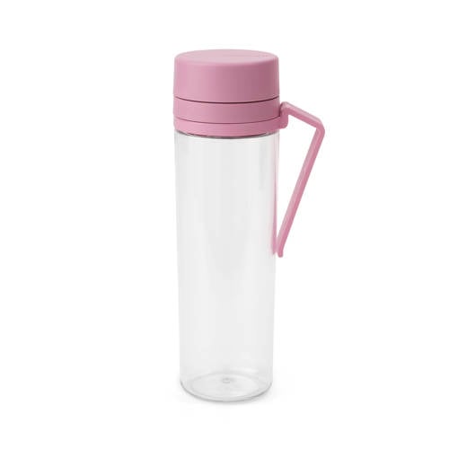 Brabantia Make & Take waterfles - met Zeef - 0,5 l - Lilac Pink Roze afbeelding