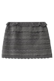 thumbnail: MANGO TEEN mini rok broderie antraciet