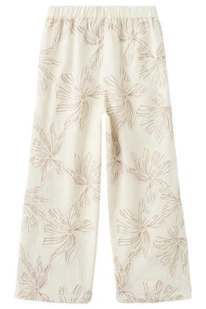 gebloemde casual broek