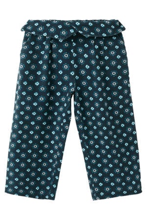 casual broek donkerblauw