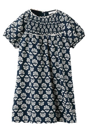 korte jurk donkerblauw