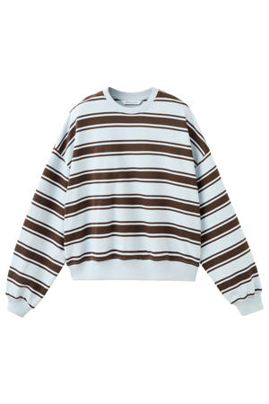gestreepte sweater lichtblauw
