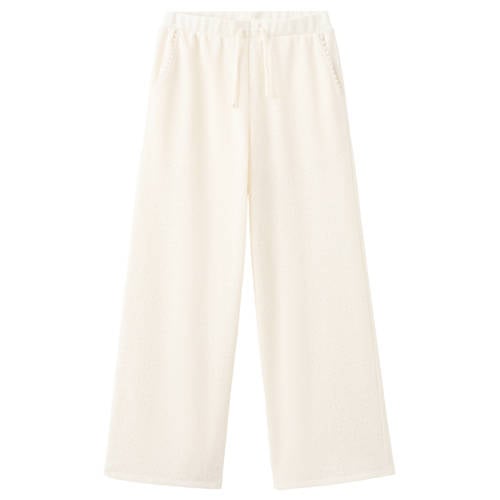 Mango Kids wide leg casual broek gebreid Meisjes Polyester Effen - maat 164 afbeelding
