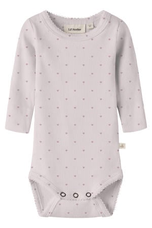 romper met print - lila