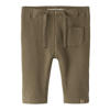 LIL' ATELIER BABY katoenen babybroek - bruin