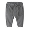 LIL' ATELIER BABY regular fit joggingbroek - grijs