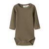 LIL' ATELIER BABY romper - bruin
