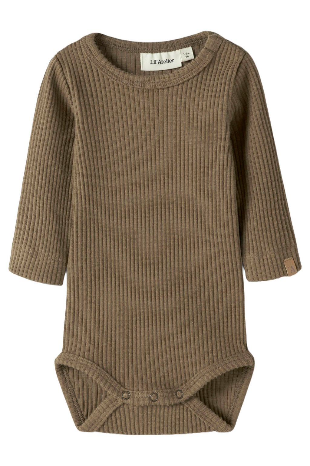 LIL' ATELIER BABY romper - bruin