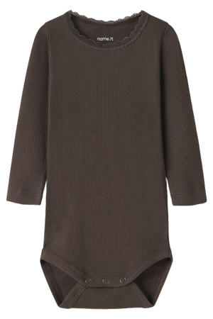 romper chocoladebruin
