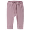 NAME IT BABY katoenen babybroek - paars