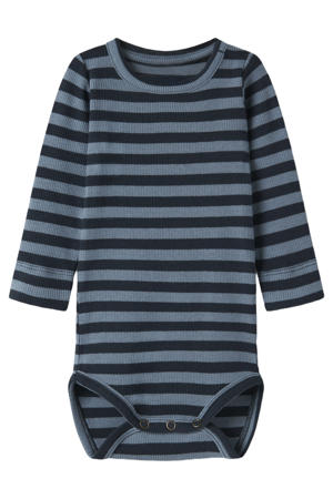 gestreepte romper - donkerblauw