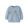 NAME IT BABY sweater met print - lichtblauw