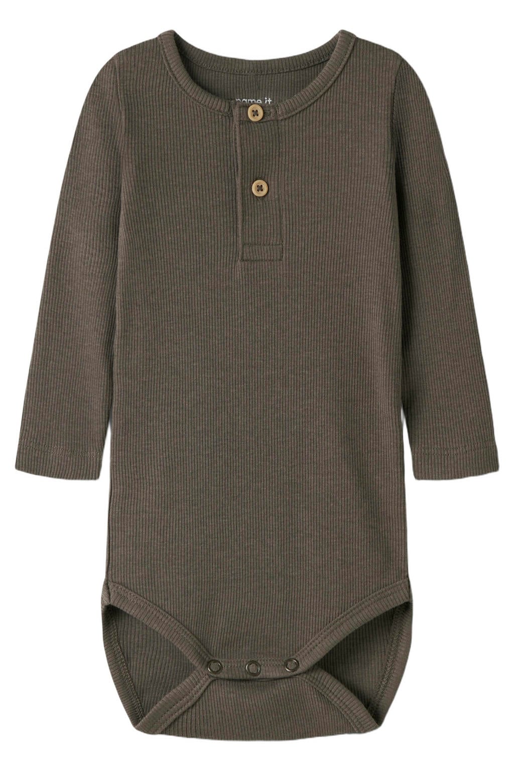 NAME IT BABY romper bruin