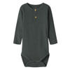 NAME IT BABY romper grijsgroen
