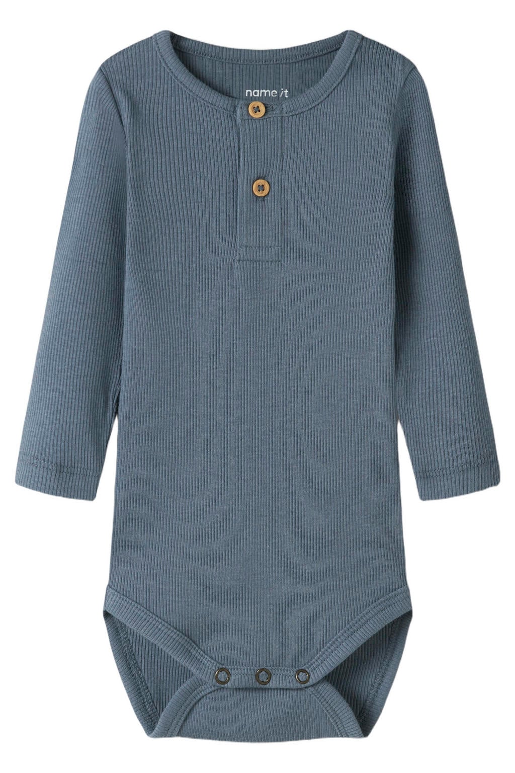 NAME IT BABY romper grijsblauw