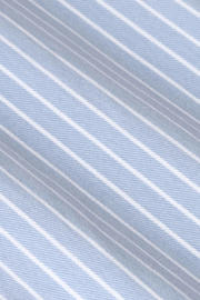 thumbnail: Sissy-Boy gestreepte wide leg jeans light blue denim