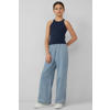 s.Oliver tanktop met textuur donkerblauw