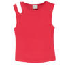 s.Oliver T-shirt rib gebreid rood