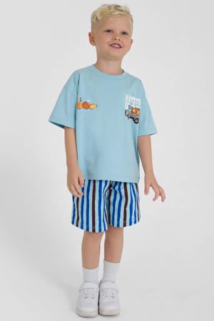 gestreepte casual short